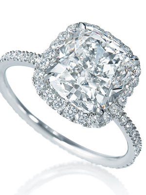 silver diamond wedding rings