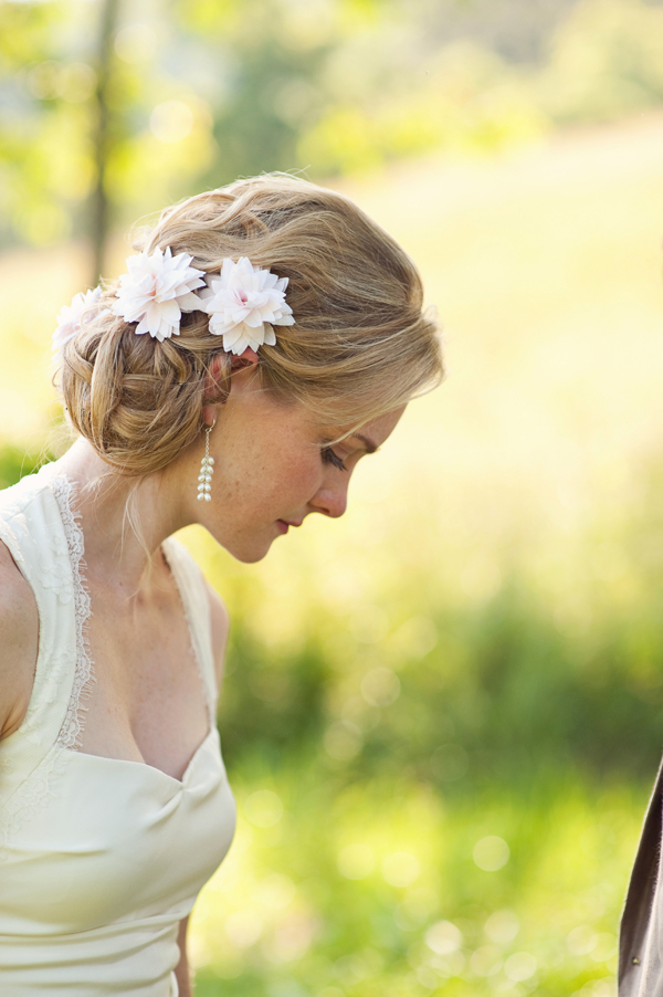 ... hair-flowers-fabric-hair-flowers-halter-wedding-dress-simple-wedding