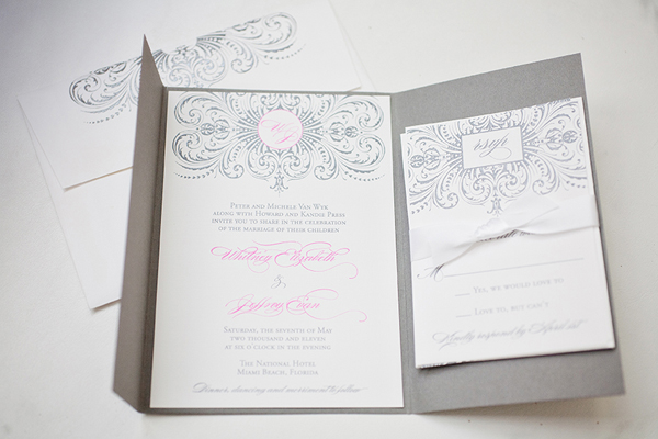 Grey Wedding Invitations 10